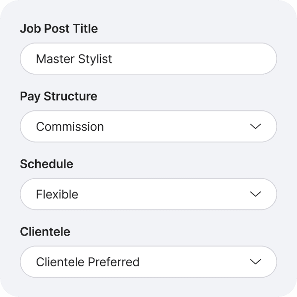 Easy job posting steps - Step 1: Share the basics