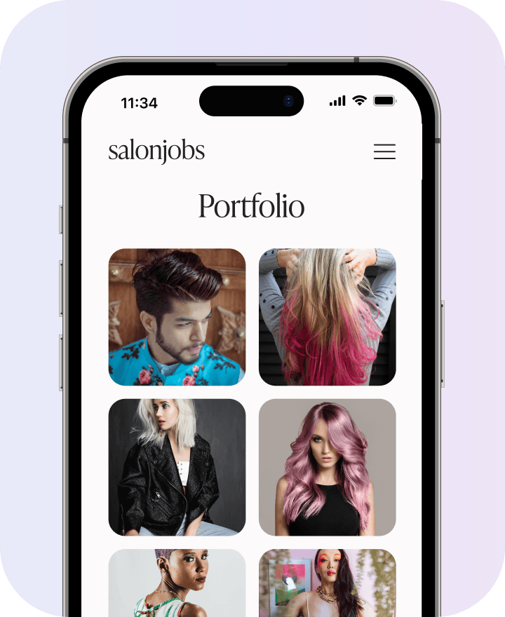 Three phone mockups showing the app interface
