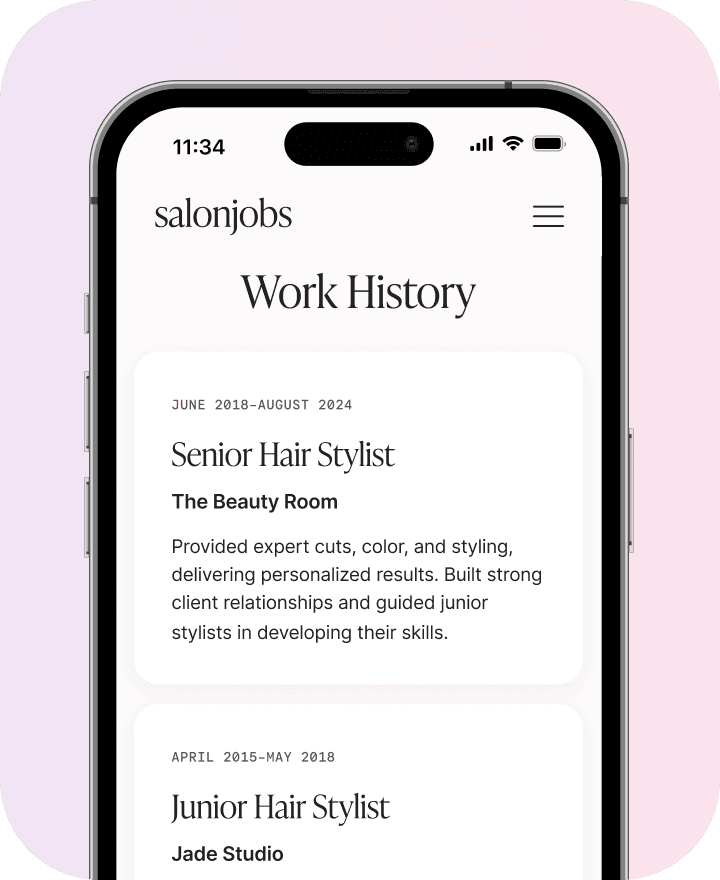 Three phone mockups showing the app interface