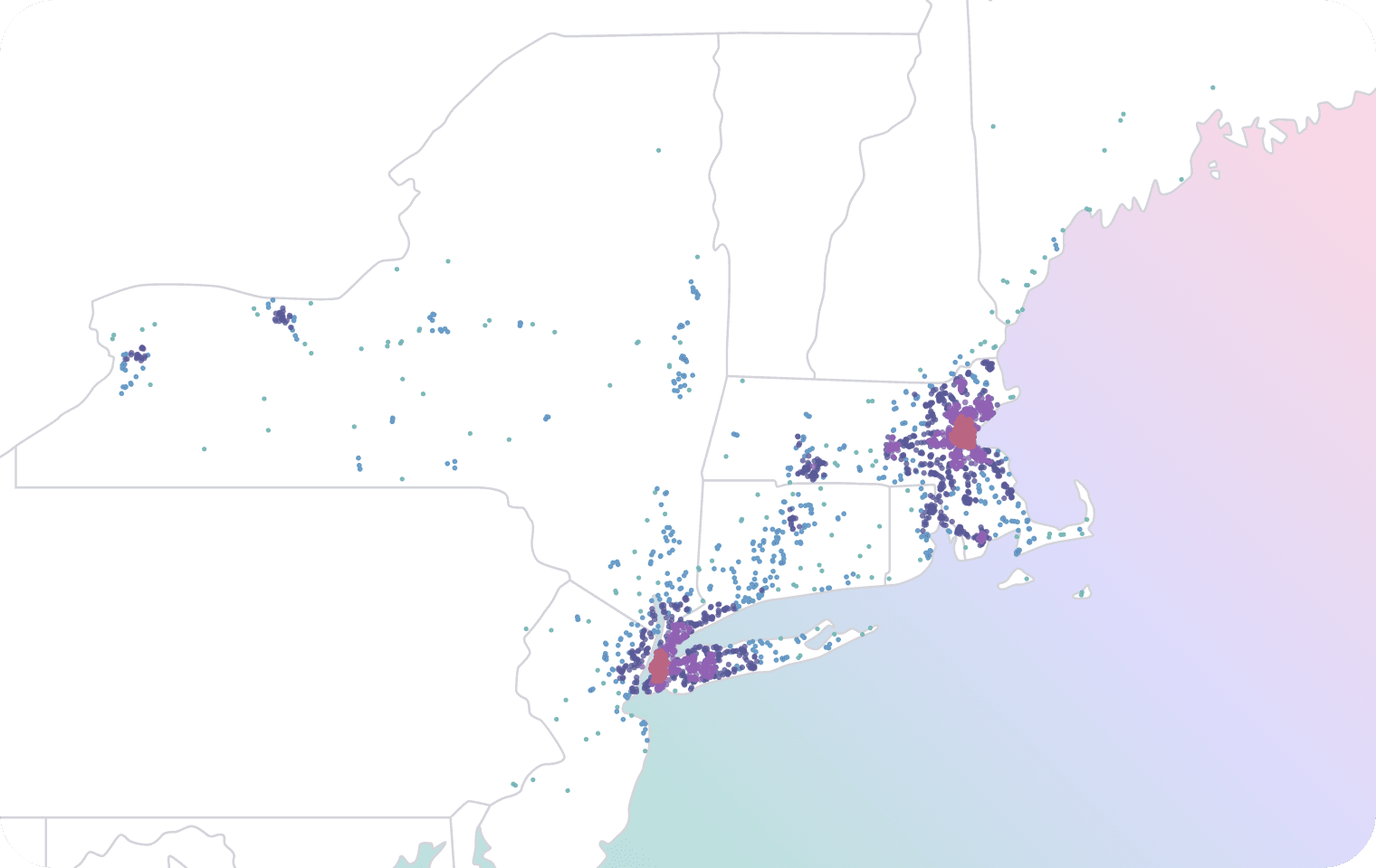 Salons and spas across the Northeastern US