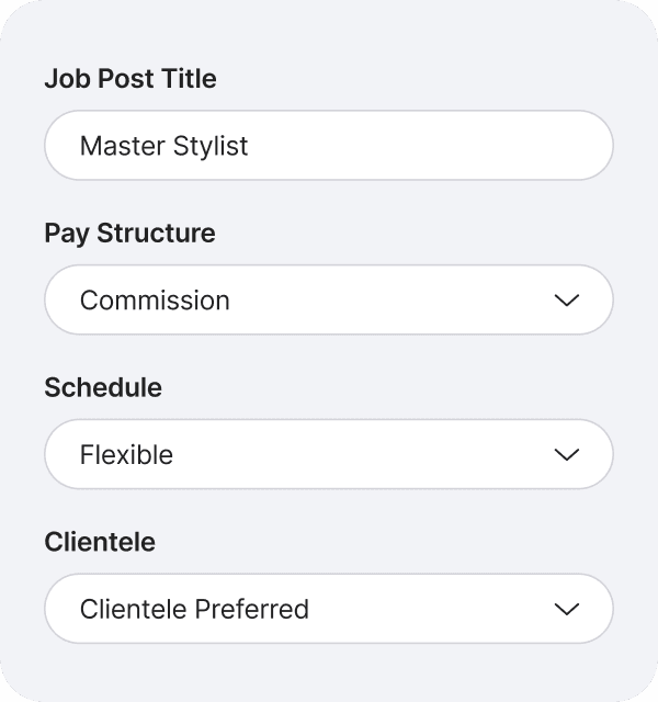 Easy job posting steps - Step 1: Share the basics
