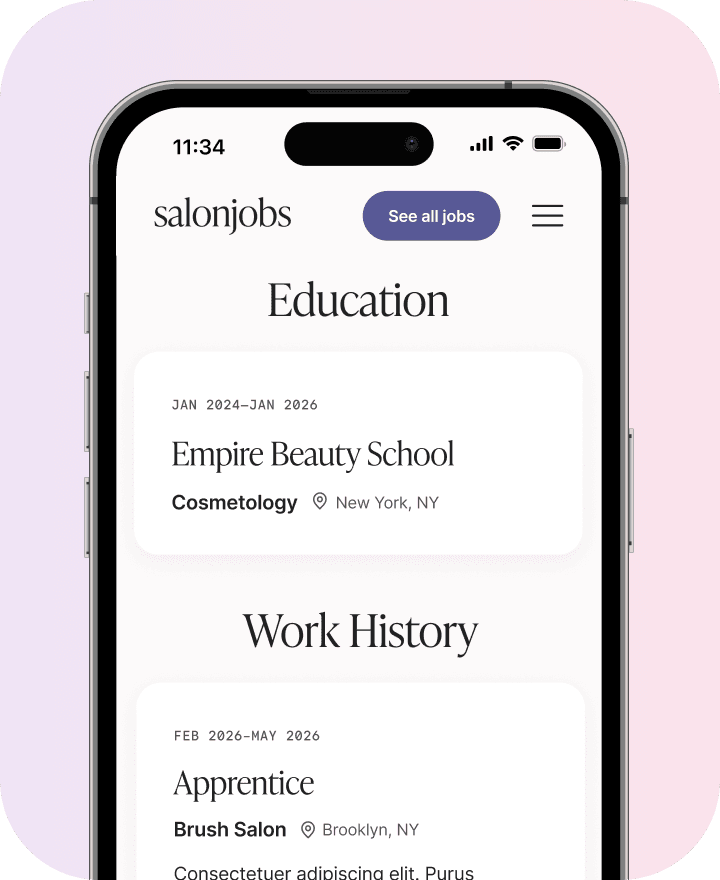 Three phone mockups showing the app interface
